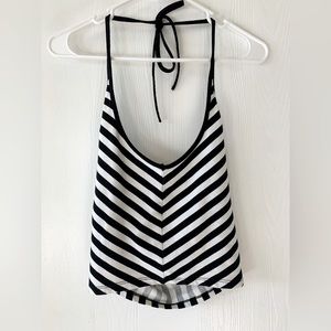 Ambiance Striped Halter Top